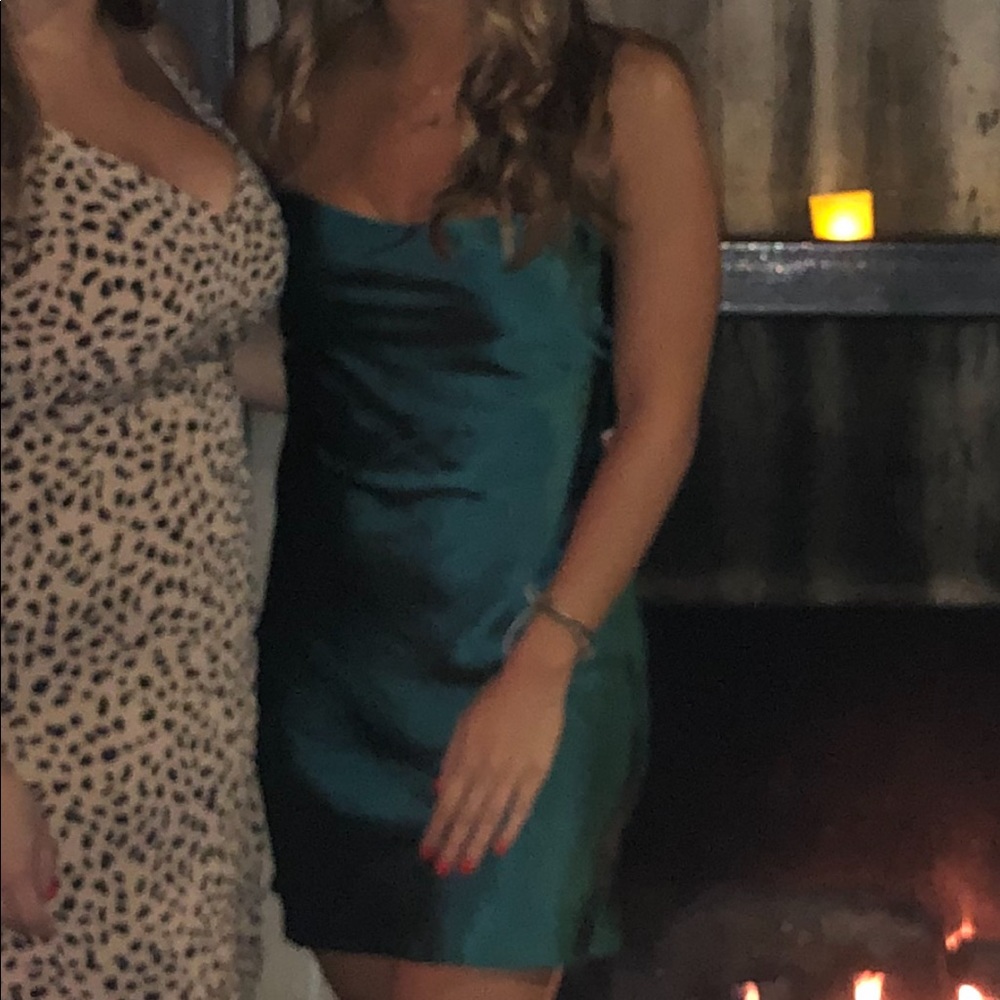 Emerald Slip Dress